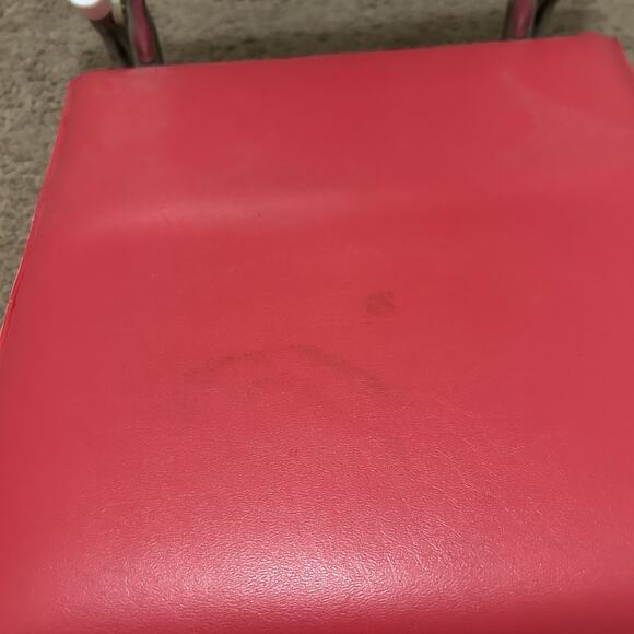 Vintage SUPER BOWL XVIII Tampa Stadium 1984-Cushioned Stadium Seat- Red&White - Picture 4 of 6